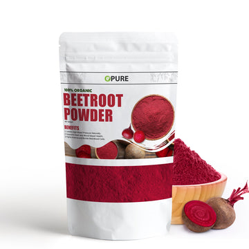 100% Pure Organic Beetroot Powder – Non-GMO, Nutrient-Rich Superfood