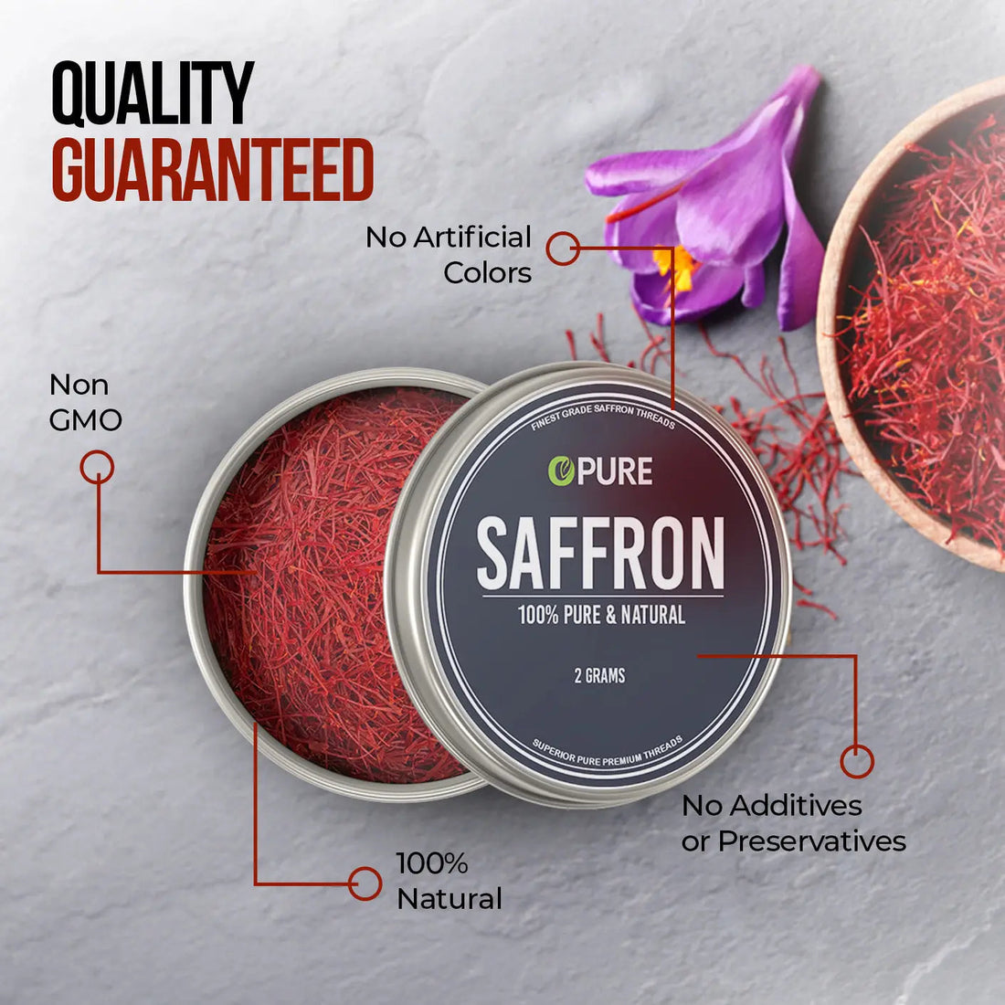 Premium Export Quality Saffron (زعفران) | Pure & Hand-Picked Threads