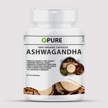 Ashwagandha Capsules | Pack Of 90 Capsules | Each Capsules 500 mg