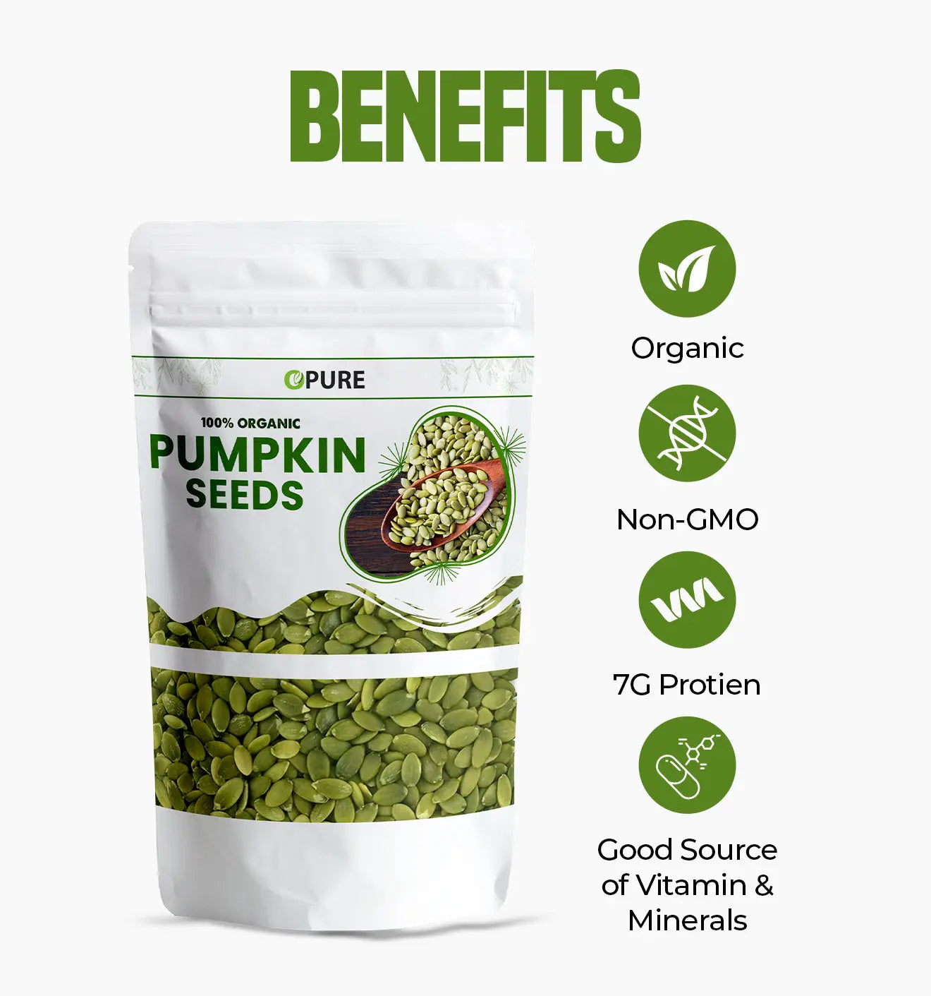 Premium Pumpkin Seeds | Natural & Nutrient-Rich