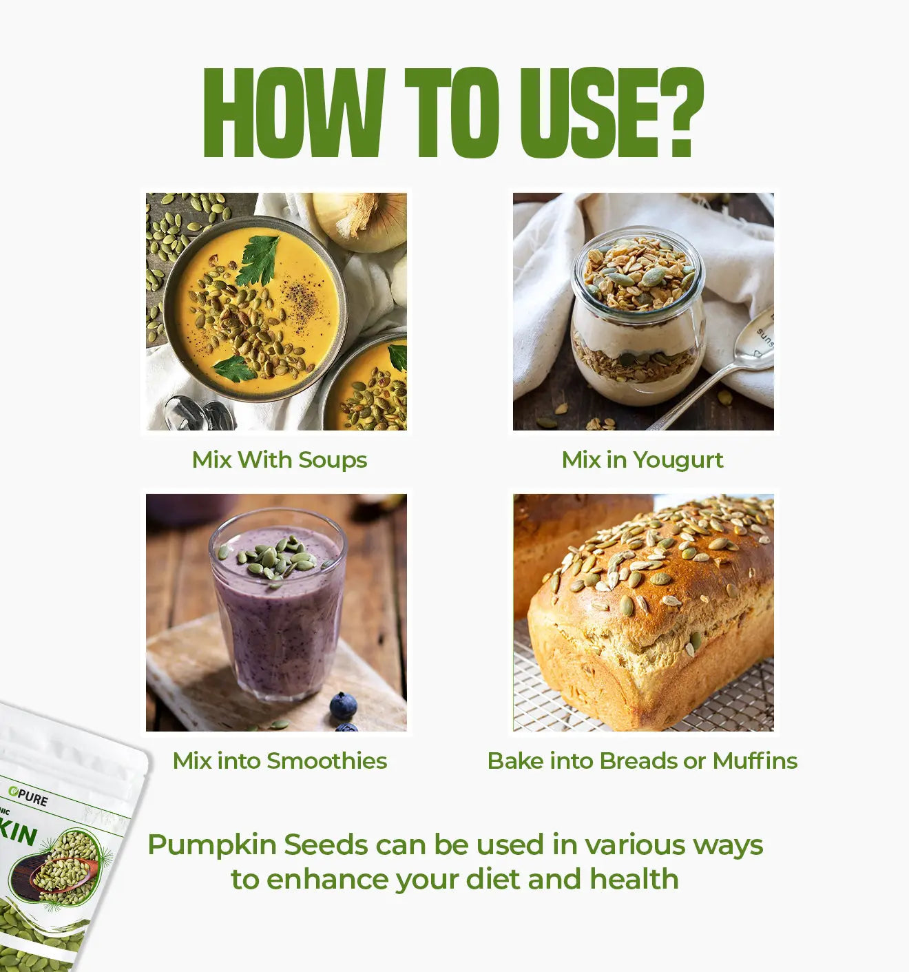 Premium Pumpkin Seeds | Natural & Nutrient-Rich